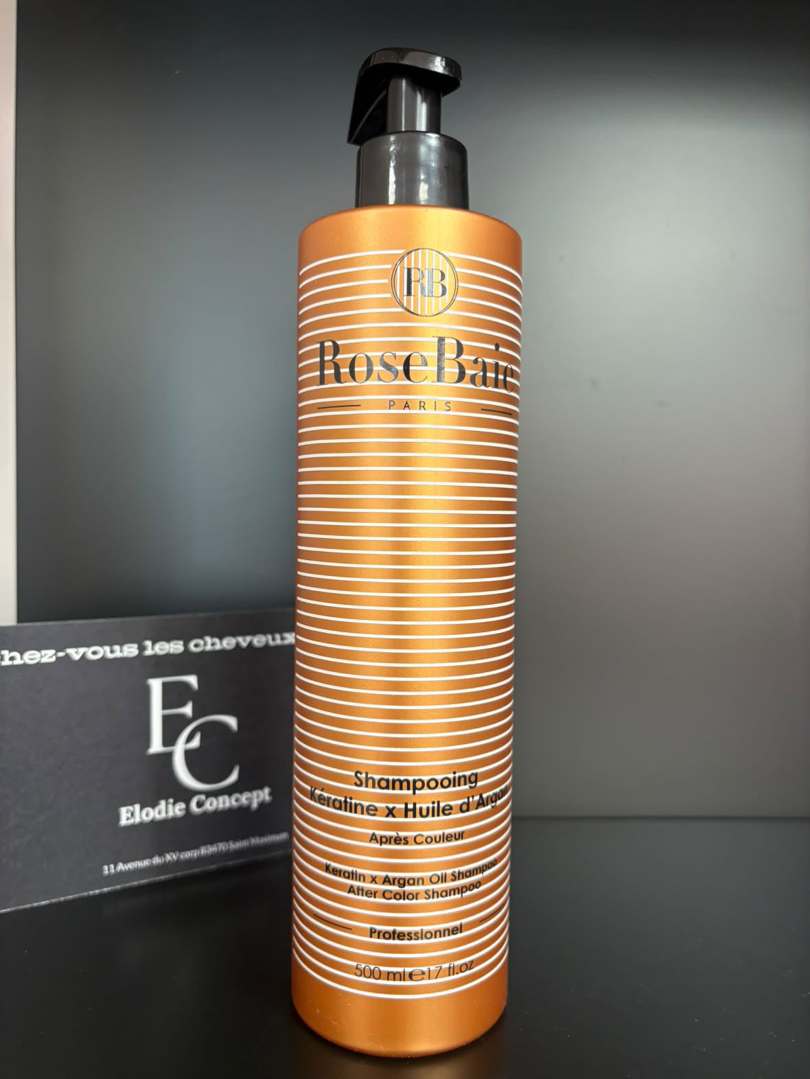 SHAMPOING ARGAN & KÉRATINE - PROTECTION DES CHEVEUX COLORÉS ET MÉCHÉS, ANTIOXYDANT