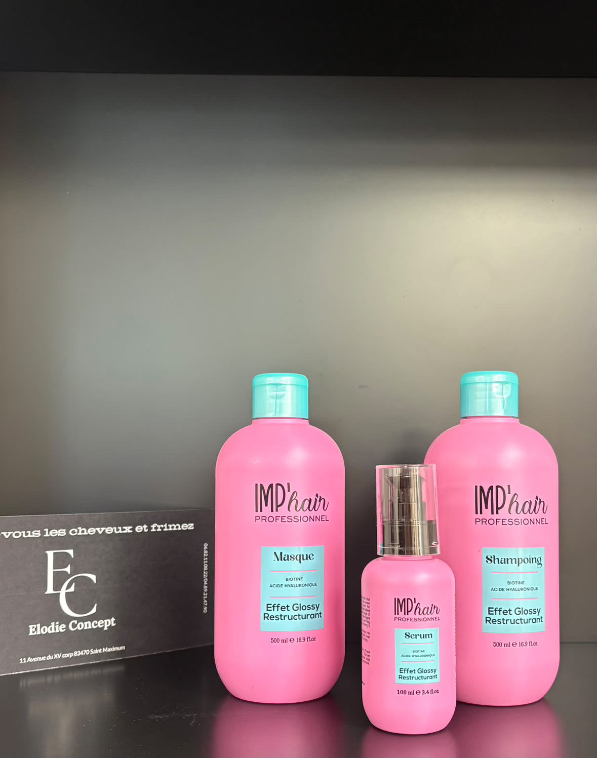 Trio Soin BRILLANCE ANTI-CHUTE biotine et acide hyaluronique