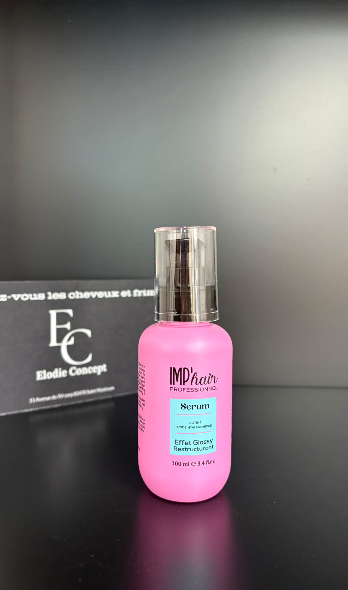Soin Sérum BRILLANCE ANTI-CHUTE biotine et acide hyaluronique