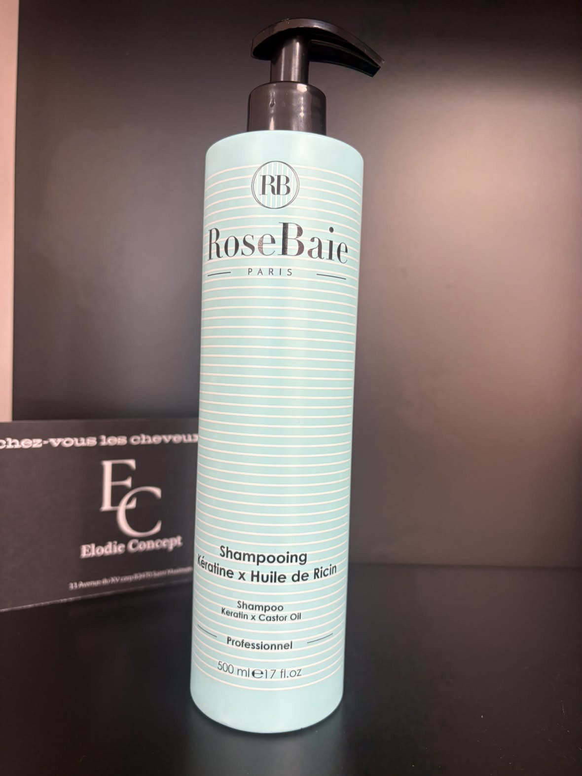 SHAMPOING RICIN & KÉRATINE – POUSSE & HYDRATATION