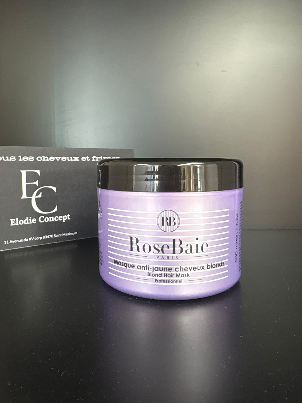 MASQUE VIOLET - ANTI-REFLETS POUR CHEVEUX BLOND & BLANC