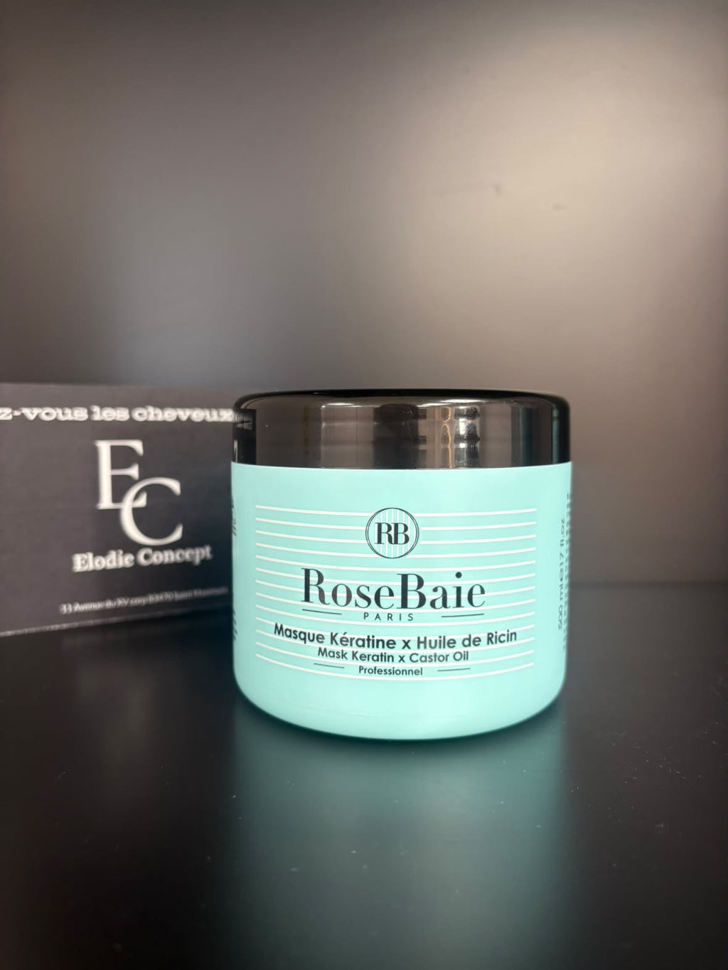 MASQUE RICIN & KÉRATINE – POUSSE & HYDRATATION