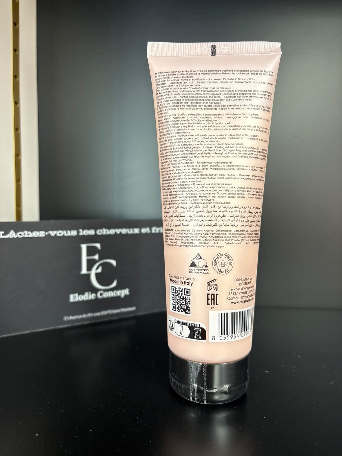 GOMMAGE PURIFIANT FIGUE DE BARBARIE & KÉRATINE – SÉBO-RÉGULATION & HYDRATATION
